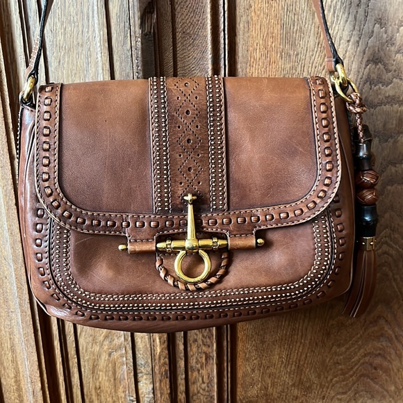 GUCCI Snaffle Bit Medium Shoulder Bag Rare - Picture 4 of 16